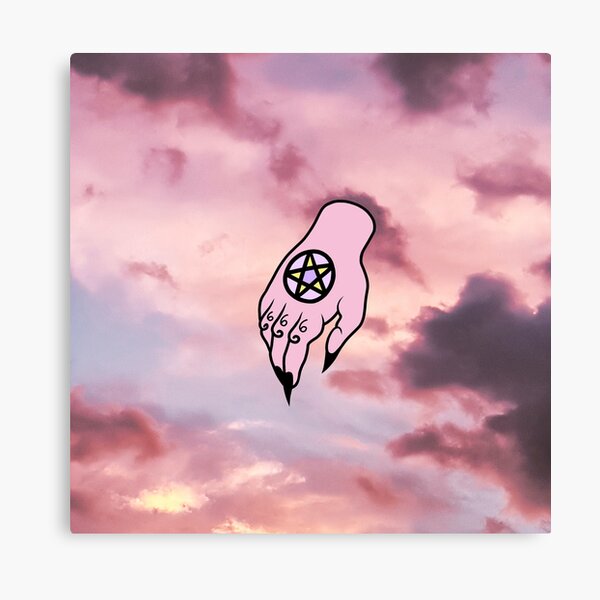 Gay Satanic Hand Tattoos Canvas Print