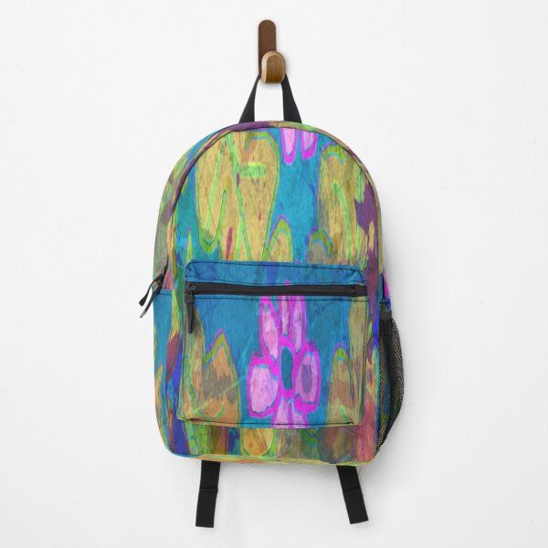Item preview, zed flowers on blue designed and sold by Nickdavisinghe.
