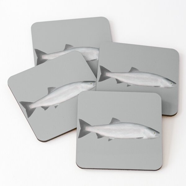 Item preview, Pink Salmon - Ocean Phase designed and sold by fishfolkart.