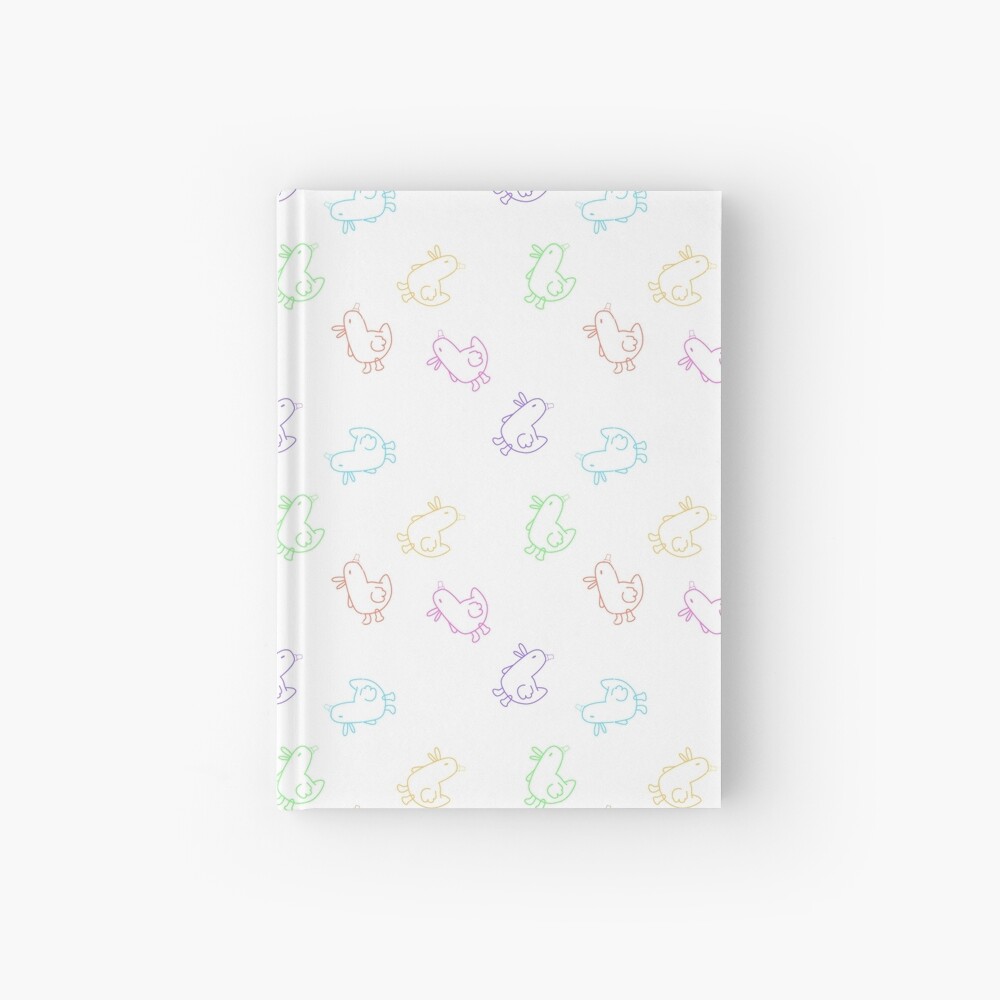 Rainbow Ducks Hardcover Journal