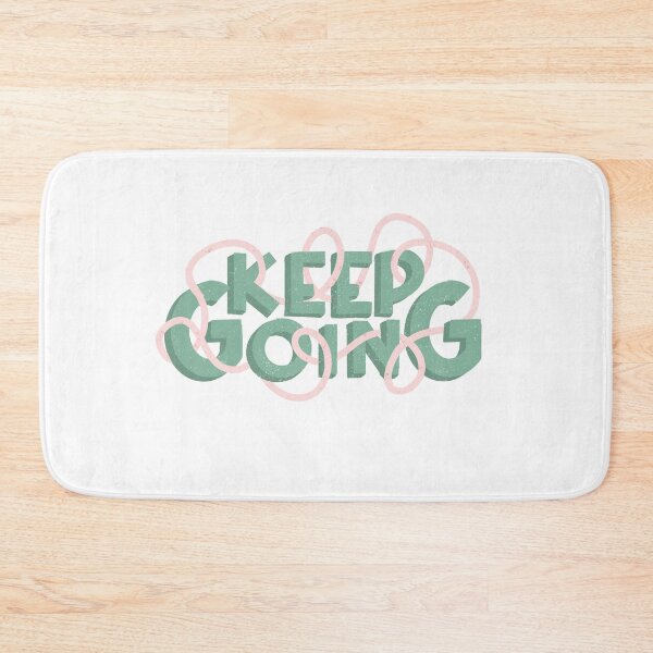 Item preview, Keep Going Quote Inspirational Quote Sticker  designed and sold by HaleyMade.