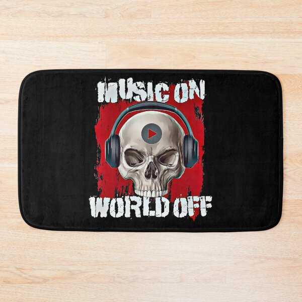 Item preview, Music on, world off designed and sold by drizzd.