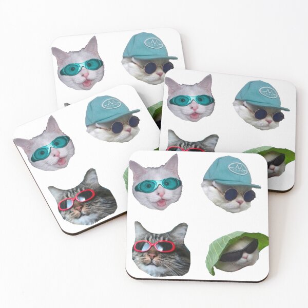 Item preview, Cats with glasses designed and sold by Karsmultifam.