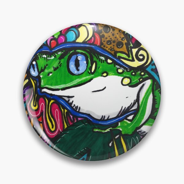 Item preview, Frog in Space designed and sold by SelenasArt.
