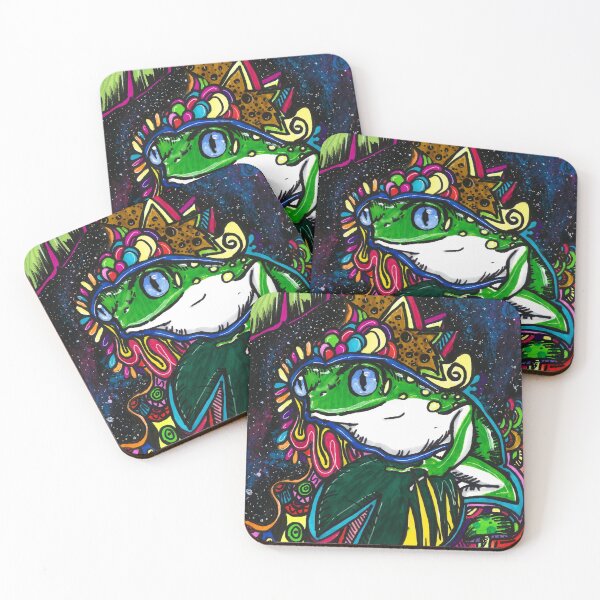 Item preview, Frog in Space designed and sold by SelenasArt.