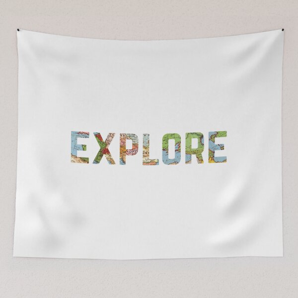 Item preview, Explore Map designed and sold by fromthereco.