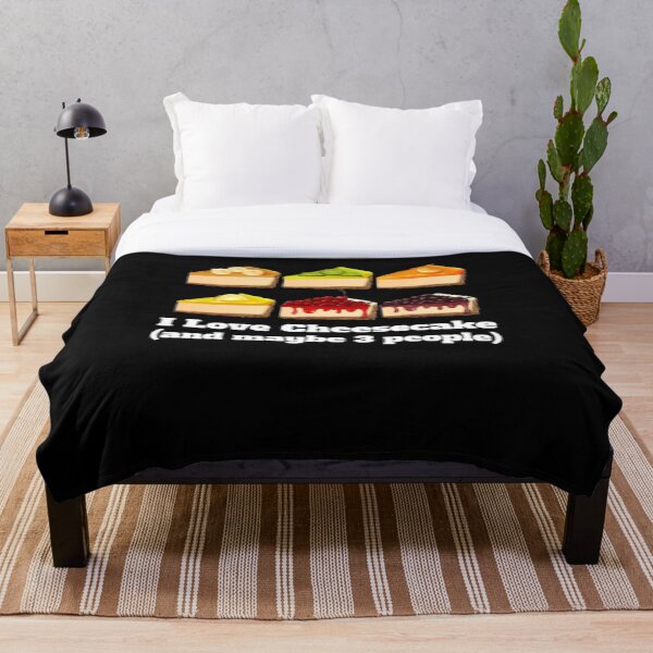 Aperçu de l'œuvre Cadeaux amusants pour le cheesecake - J'adore le cheesecake et peut-être 3 personnes - Cadeau pour les amateurs de cheesecake créée et vendue par Galvanized.