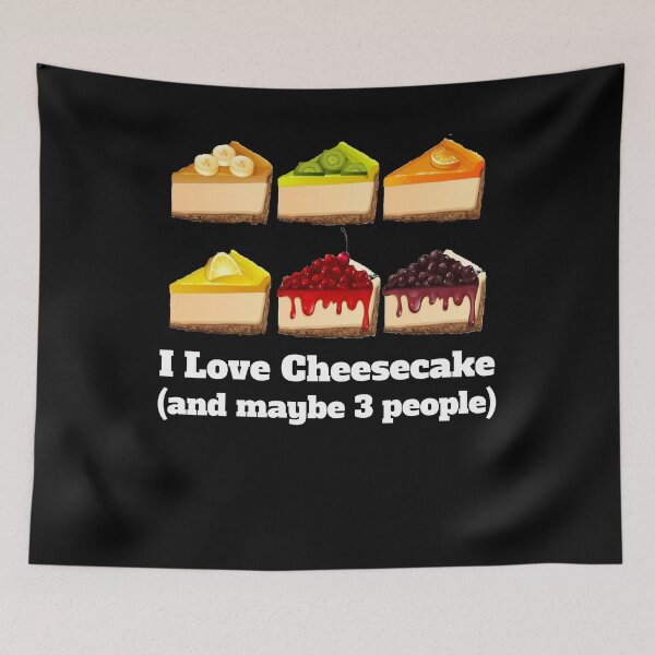 Item preview, Funny Cheesecake Gifts - I Love Cheesecake And Maybe 3 People - Gift For Cheesecake Lover designed and sold by Galvanized.