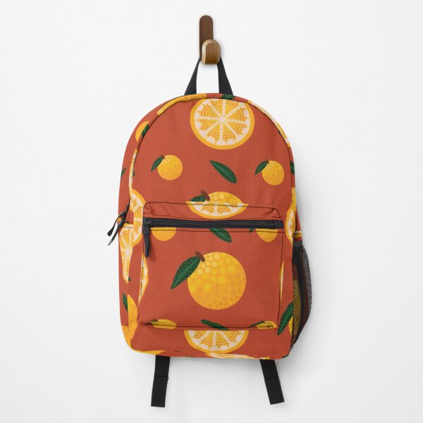 Item preview, Orange Fruit Pattern-Red Pattern designed and sold by --SorahMalka--.