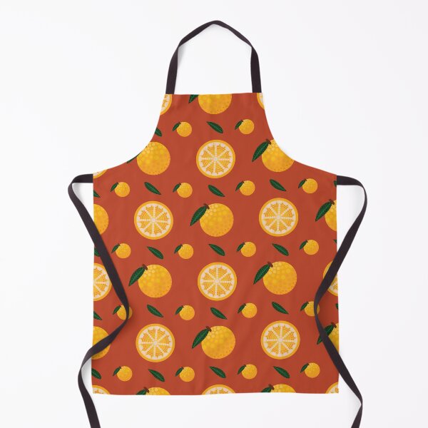 Item preview, Orange Fruit Pattern-Red Pattern designed and sold by --SorahMalka--.