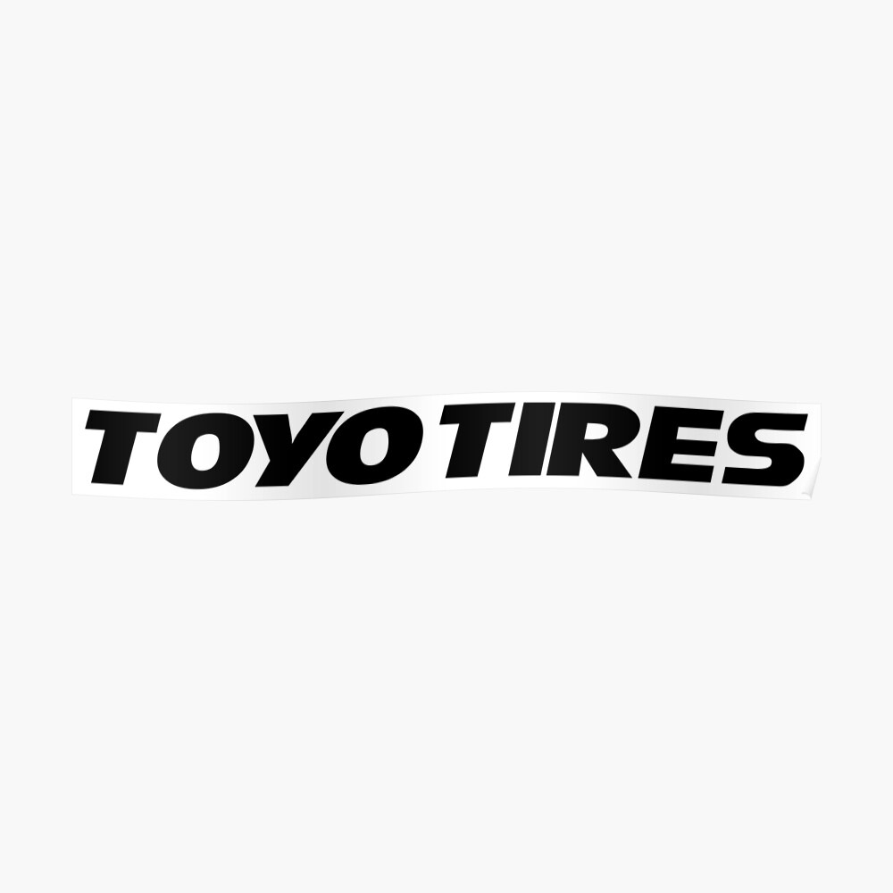 Letras Para Llantas De Carro Toyo Tires
 - Mascarilla Logotipo Gris De Toyo Tires De Deferonseller Redbubble