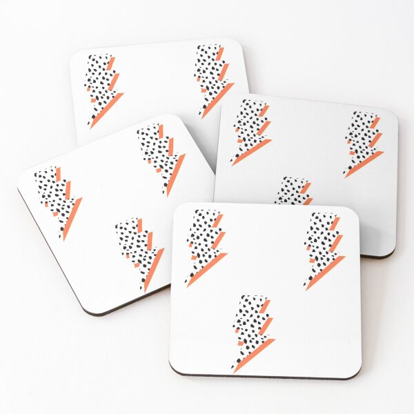 Item preview, orange lightning bolts designed and sold by Jaclyn's Stickers & Designs.