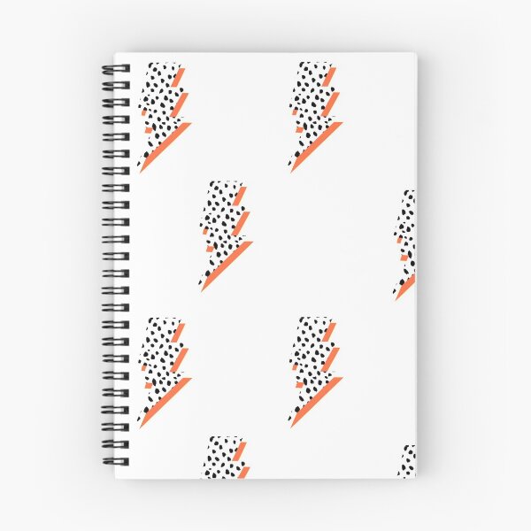 Item preview, orange lightning bolts designed and sold by Jaclyn's Stickers & Designs.