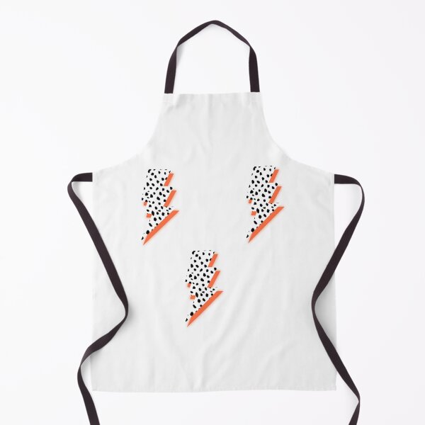 Item preview, orange lightning bolts designed and sold by Jaclyn's Stickers & Designs.