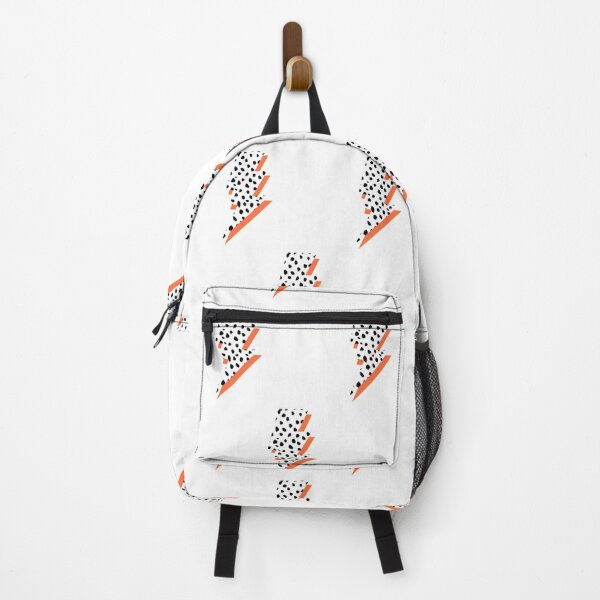 Item preview, orange lightning bolts designed and sold by Jaclyn's Stickers & Designs.