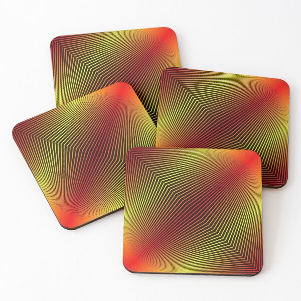 Item preview,  Psychedelic Dancing Neon Grid, Abstract Geometric Design designed and sold by K. Scott  Teeters.