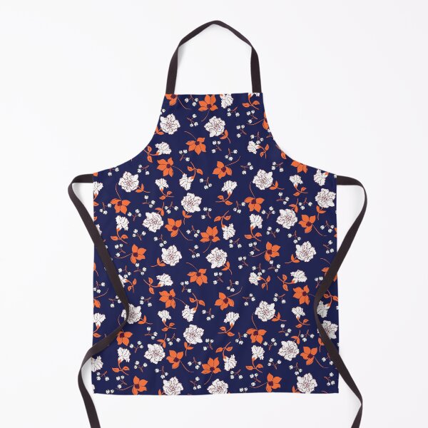 Item preview, Boho Bohemian Chic Blue Floral Pattern designed and sold by mythandframe.