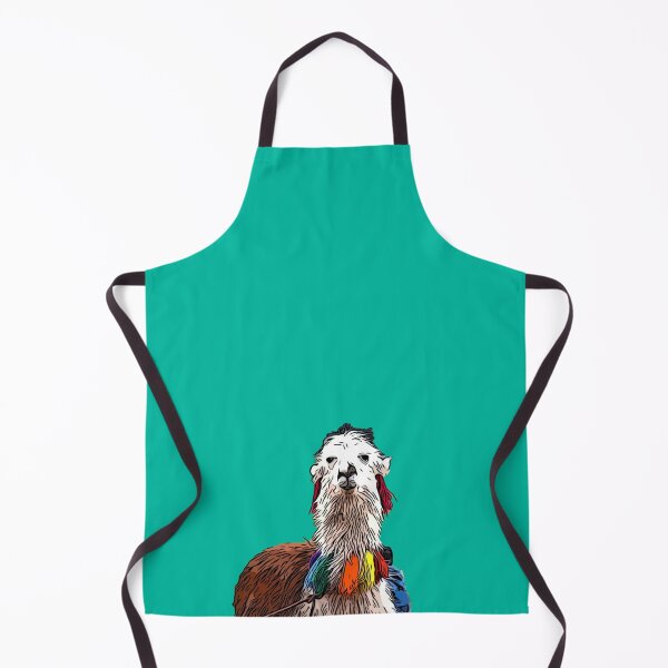 Item preview, The colorful lama designed and sold by The Iconic Minimalist.