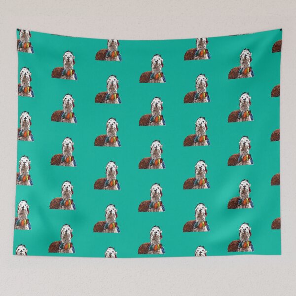 Item preview, The colorful lama designed and sold by The Iconic Minimalist.