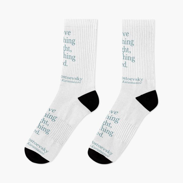 Item preview, 'With Love Everything is Bought' Fyodor Dostoevsky Quote designed and sold by Sarah Lopez.
