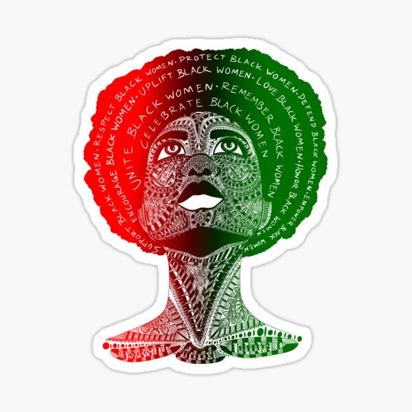 Celebrate Black Women Sticker