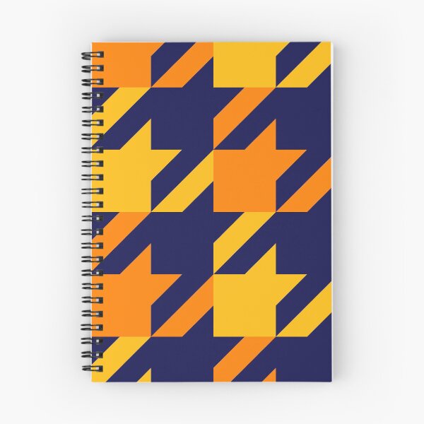 Item preview, Classic Houndstooth Blue and Yellow Large Pattern designed and sold by Moyanana.