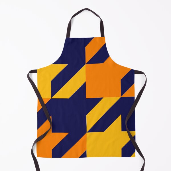 Item preview, Classic Houndstooth Blue and Yellow Large Pattern designed and sold by Moyanana.