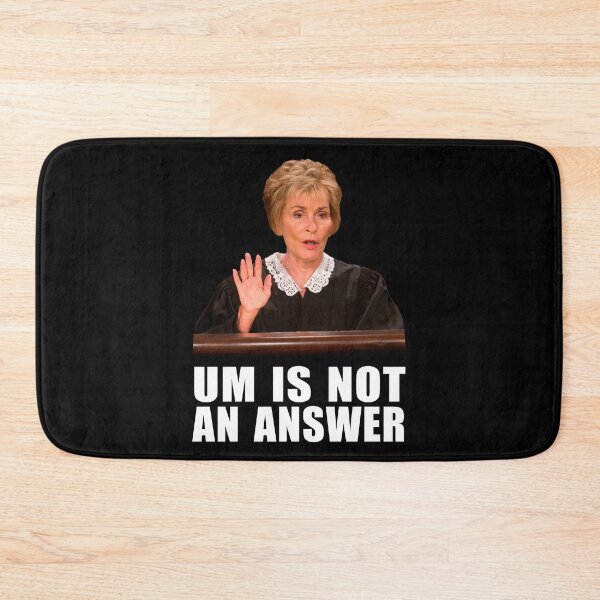 Item preview, Um is Not an Answer - Black background designed and sold by SparkleAndFluff.