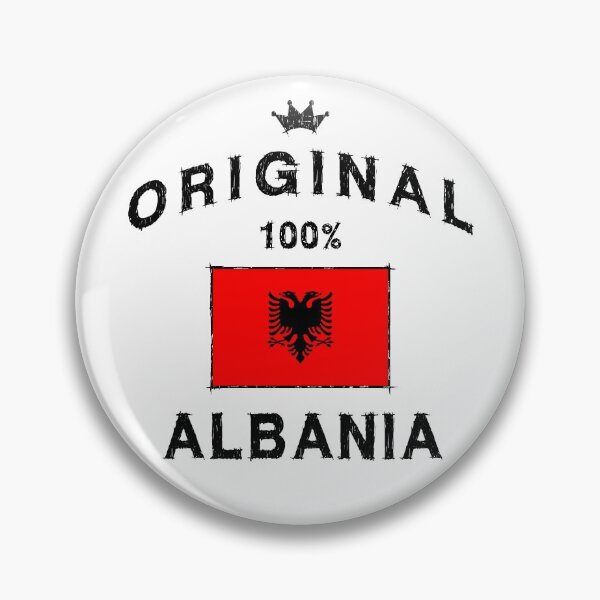 Item preview, Albania Albanian flag flag designed and sold by GeogDesigns.