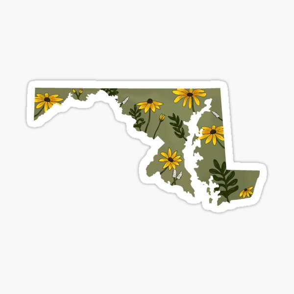 Item preview, Maryland State Flower Black Eyed Susan designed and sold by Shelby MacAnanny.