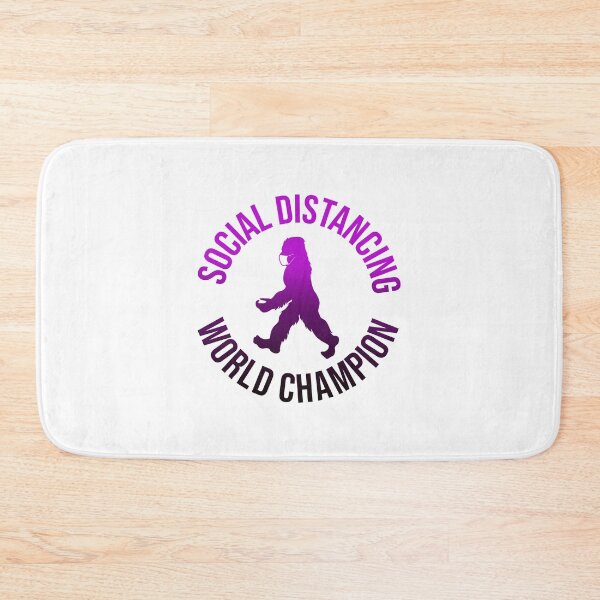 Item preview, Bigfoot Social Distancing World Champion gift for Bigfoot lovers designed and sold by BRtisticDesigns.