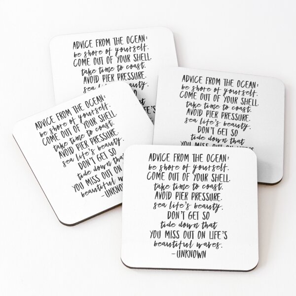 Item preview, Advice from the Ocean designed and sold by Minnie777.