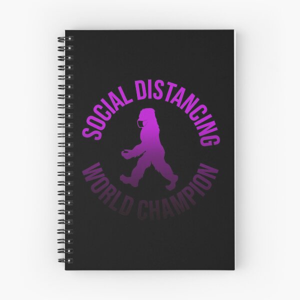 Item preview, Bigfoot Social Distancing World Champion gift for Bigfoot lovers designed and sold by BRtisticDesigns.