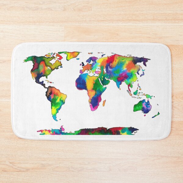Item preview, Colorful World designed and sold by WallaceColor.