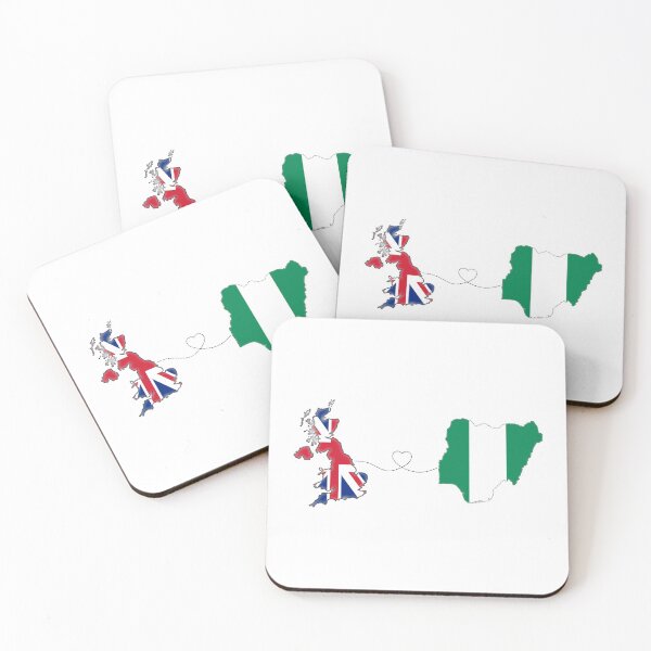 Artikelvorschau, Großbritannien - Nigeria | Fernliebe entworfen und verkauft von toofardesign.