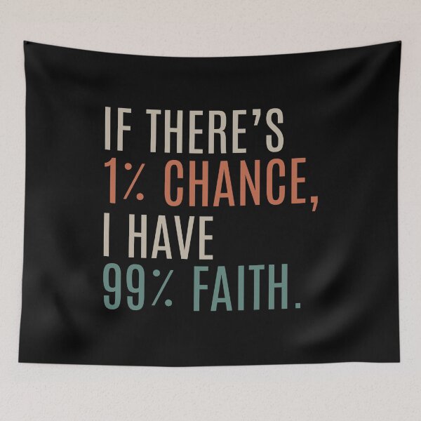 Item preview, 1% Chance 99% Faith designed and sold by KunKhalil.