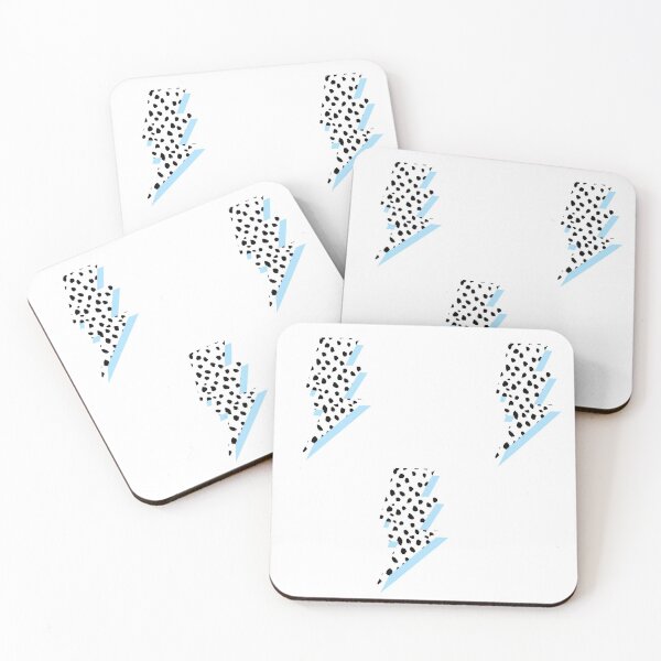 Item preview, blue lightning bolts designed and sold by Jaclyn's Stickers & Designs.