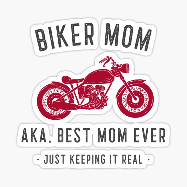 mom sticker for bike