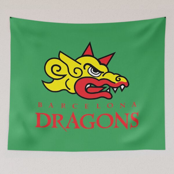 Aperçu de l'œuvre Logo des Dragons de Barcelone créée et vendue par RubenCRM.