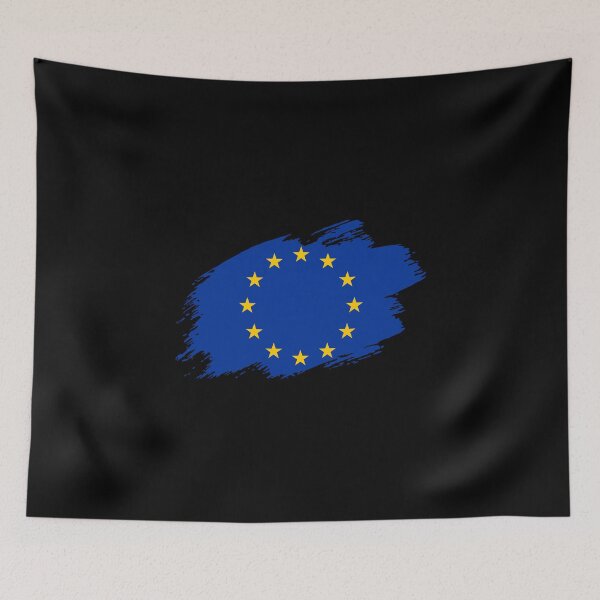 Item preview, Europe flag banner designed and sold by GeogDesigns.