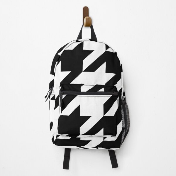 Item preview, Classic Houndstooth Black and White Large Pattern designed and sold by Moyanana.
