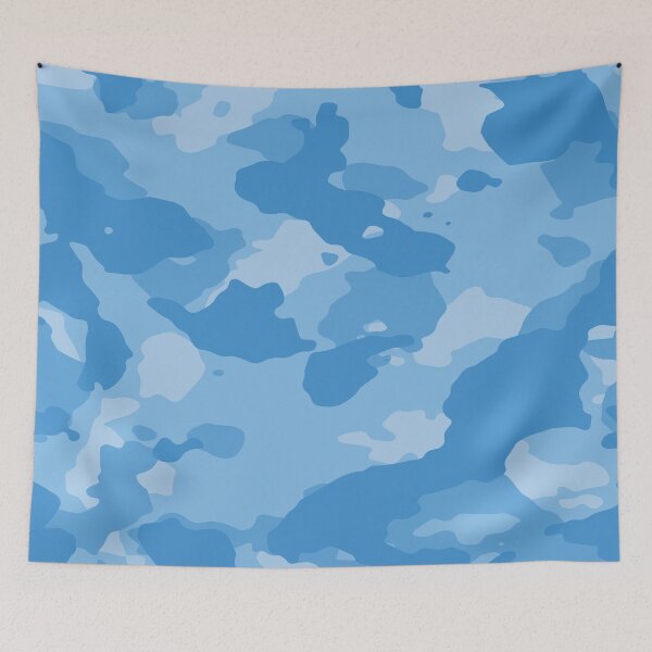 Aperçu de l'œuvre Camouflage azur créée et vendue par Brian Kroijer.