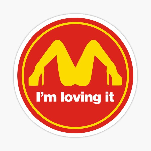 I'm Loving it Sticker