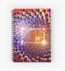Golden Ratio Spiral Notebook