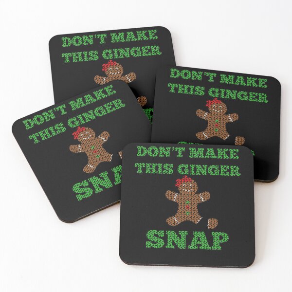 Item preview, Ugly Christmas Ginger Gifts Don't Make This Ginger Snap designed and sold by alb245.