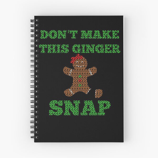 Item preview, Ugly Christmas Ginger Gifts Don't Make This Ginger Snap designed and sold by alb245.