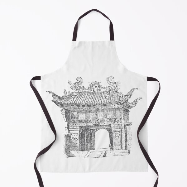 Item preview, Chinese Temple Entrance designed and sold by Kaixiu-Art.