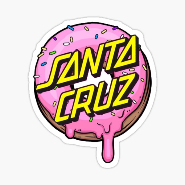 Santa Cruz Stickers | Redbubble