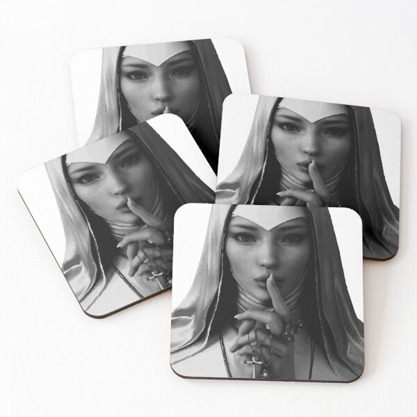 Item preview, Nun art designed and sold by Shazmond.