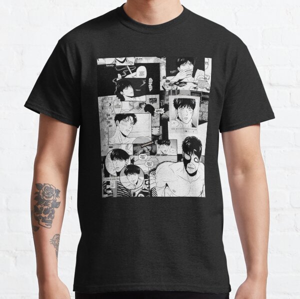 Bj alex negro y blanco editar Camiseta clásica